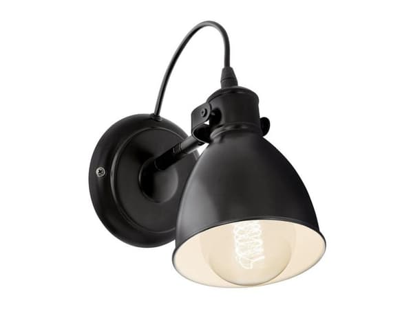 EGLO Priddy, Dukket op, E27, IP20, Sort, Hvid