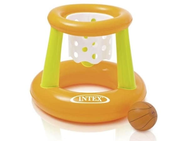 Intex Floating Hoops, Basketspel för poolen, 3 År, Uppblåsbara, Multifärg