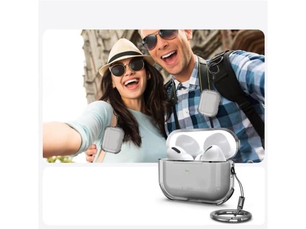 Tech-Protect Bounce-skal för AirPods Pro 3 - transparent