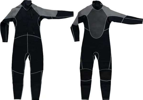 CS Aqua Uimapuku Unisex Neopreeni Musta - Medium