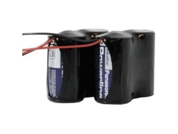 ABUS FU2986, Engångsbatteri, Alkalisk, 2 styck, Svart
