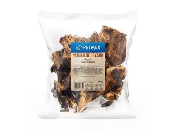 PETMEX Biff lunge - Hundegodbit - 500g