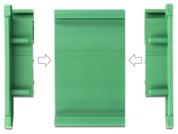 DeLOCK 65984, Plast, Grønn