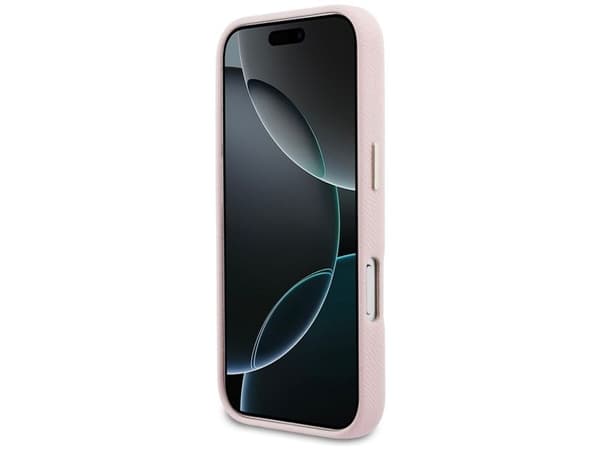Guess FW Resin Logo Case til iPhone 17 Pro - Pink