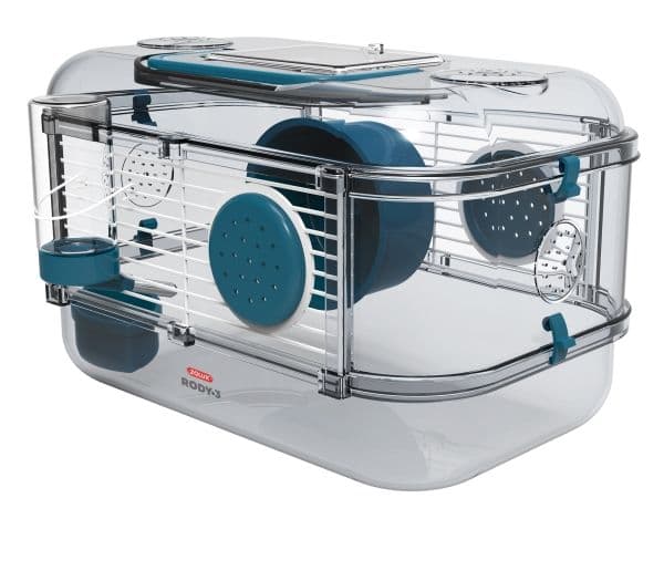 Zolux bur för hamster/mus RODY 3 MINI blå