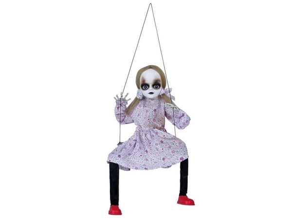Nukke keinussa, 80 cm
