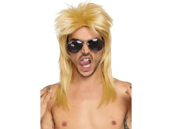 Blond Rockstar paryk