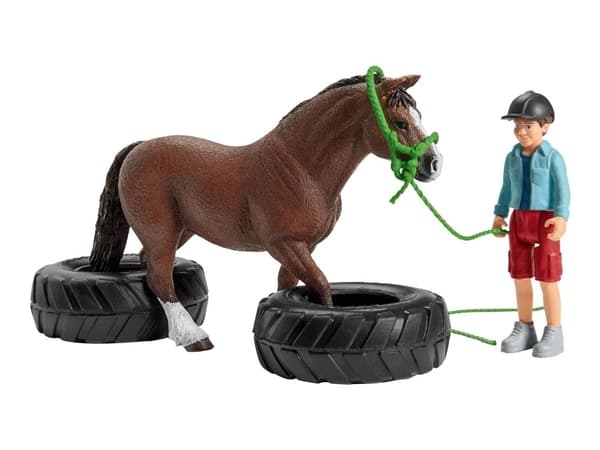 Schleich Pony agility race