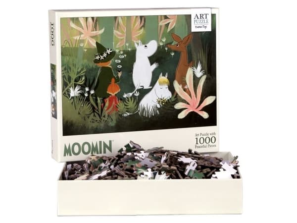 MOOMIN puslespill Art Green