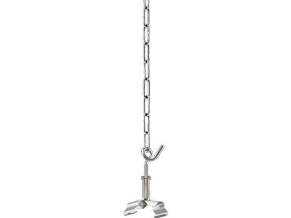 Trilux 6188900, Montering Sett, Tak, Rustfritt stål, CE, 95 mm, 55 mm