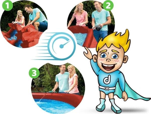 Intex Easy Set Pool Krabbe , 880L, 183x51 cm