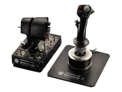 Thrustmaster HOTAS Warthog Flight Stick, Ohjaussauva, PC, Langallinen, USB 2.0, musta, Kaapeli
