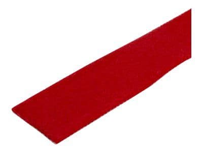 StarTech.com 50ft Hook and Loop Roll, Cut-to-Size Reusable Cable Ties, Bulk Industrial Wire Fastener Tape / Adjustable Fabric Wraps Red / Resuable ...