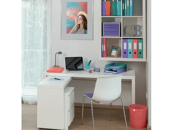Esselte Colour'Breeze - Blyantkopp - plast - translucent lavendel