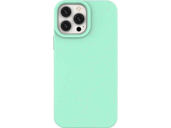 Eco Case etui for iPhone 14 Plus - nedbrytbar silikonbeskyttelse - mintgrønn