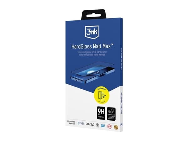 Apple iPhone 17 Pro 3mk HardGlass Matt Max