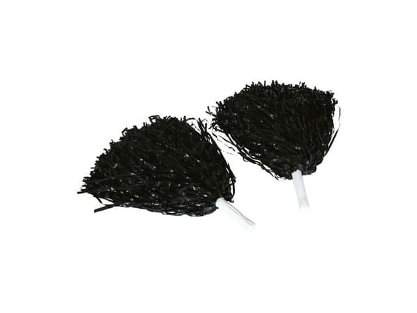 Svarta pom poms