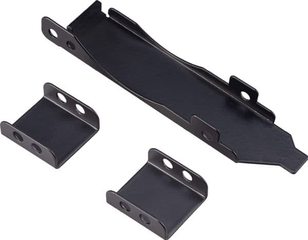 Akasa PCI Slot Bracket - kiinnityssarja - musta