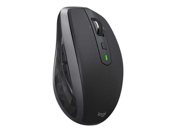 Logitech MX Anywhere 2s, Oikeakätinen, Laser, Bluetooth, 4000 DPI, Grafiitti