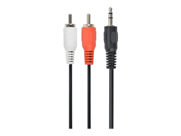 Cablexpert - Lydkabel - mini-phone stereo 3.5 mm plugg til RCA x 2 plugg - 1.5 m