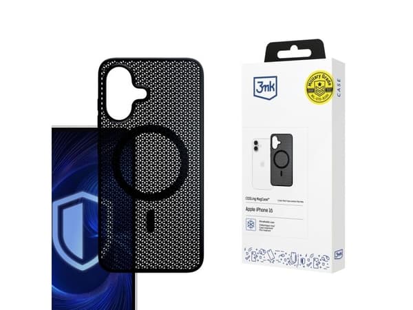 3MK COOLing MagCase-etuie til Apple iPhone 16 Plus