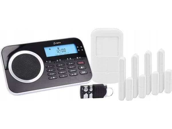 OLYMPIA Protect 9761 - Hemsäkerhetssystem - trådlös - Cellulär - 868.5 MHz - vit