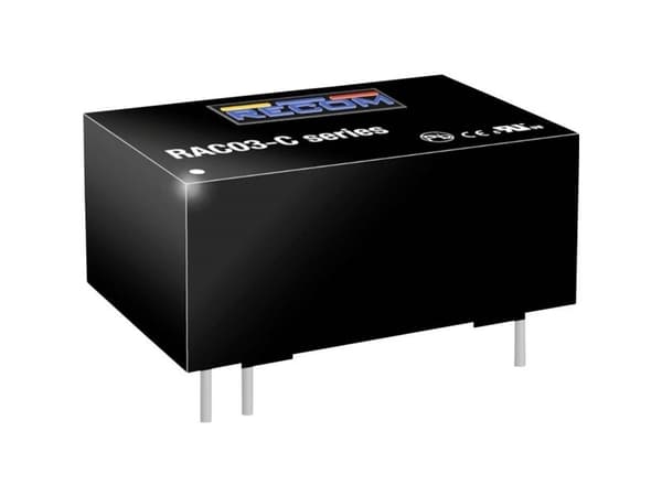 RECOM RAC03-09SC AC/DC nätaggregat 9 V 3 W