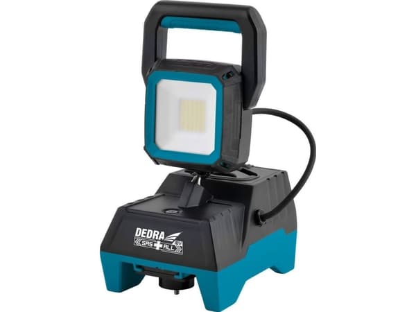Dedra arbeidslampe 18V 15W 1600LM