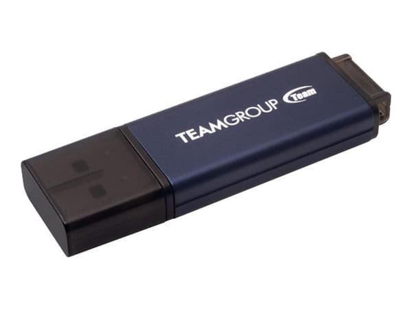 Team C211 - USB flash-enhet - 32 GB - USB 3.2 Gen 1 - blå, grå
