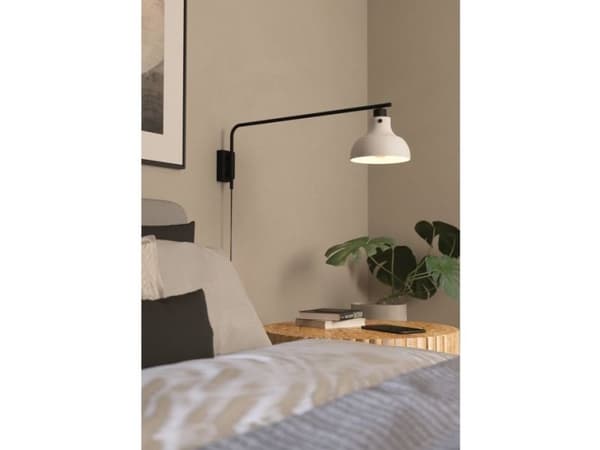 EGLO MATLOCK vägglampa D800 E27 grå
