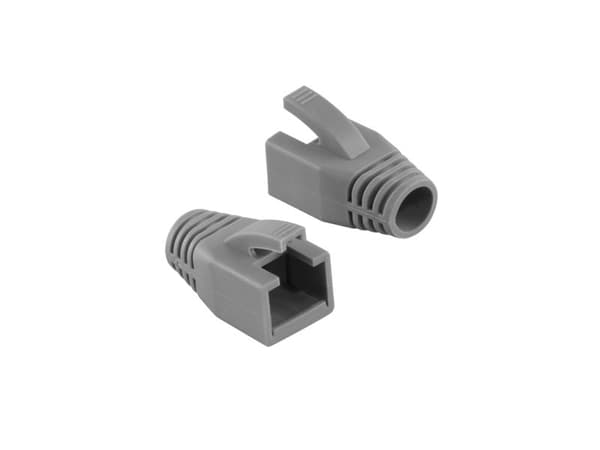 LogiLink MP0035, Kabelsko, Grå, RJ45, 50 stykker