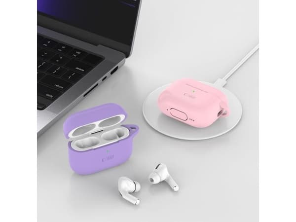 Tech-Protect silikonfodral Apple AirPods Pro 1/2 - kaffe latte