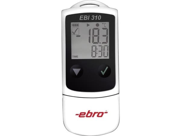 ebro EBI 310 Temperatur-datalogger Mål Temperature -30 til 75 °C