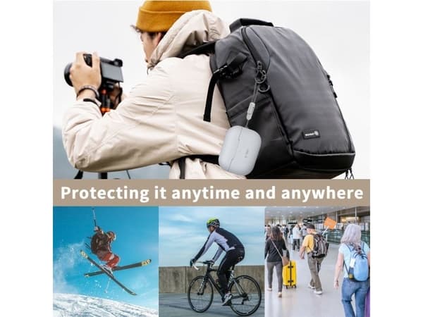 Tech-Protect silikonskal för Apple AirPods Pro 1 / 2 - grå