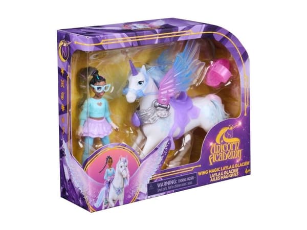 Unicorn Academy Wing Magic Layla og Glacier