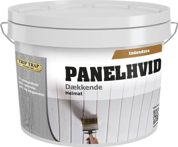 Trip Trap Panel Vit ogenomskinlig, vit
