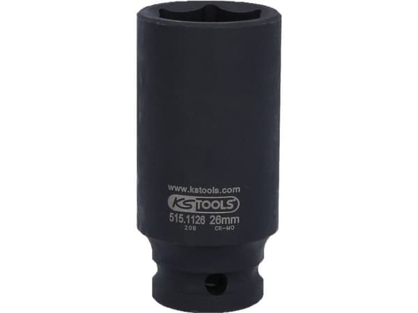 KS Tools 5151126 hylsa för krafttop 26 mm