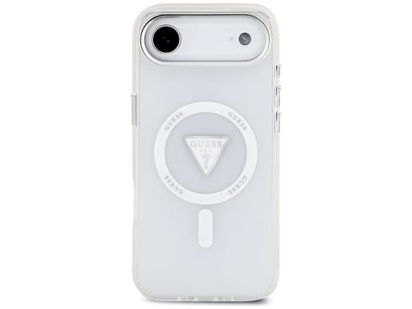 Guess IML Gradient Triangle Logo MagSafe Case for iPhone Air - Clear