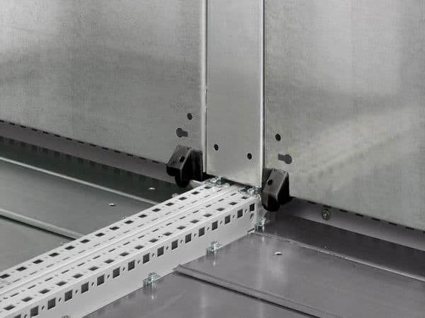 Rittal 4590.700, Rackplate, Stål, Sølv, 1 stykker