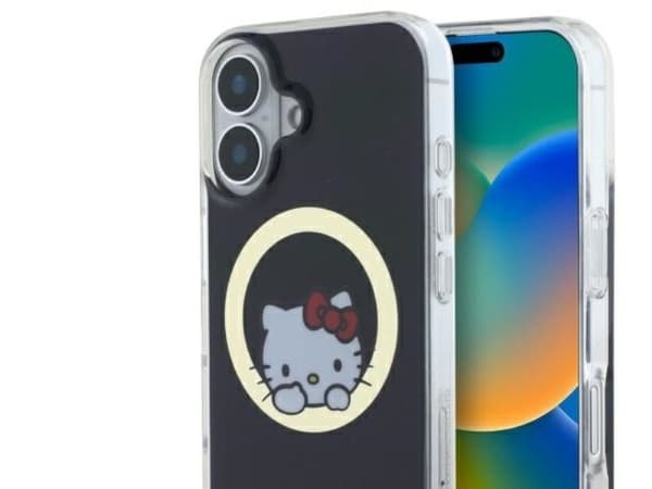 Hello Kitty IML Sweet Kitty MagSafe iPhone 16-skal - svart