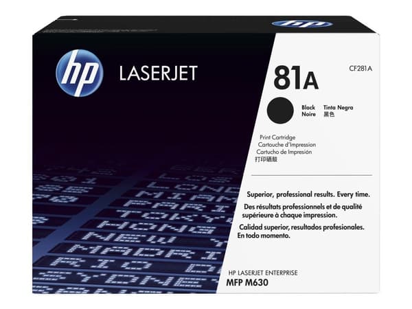 Toner HP 81A Black original (26BD-519EF)