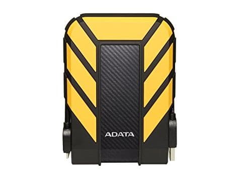 ADATA HD710P - Hårddisk - 1 TB - extern (portabel) - 2.5" - USB 3.1 - gul