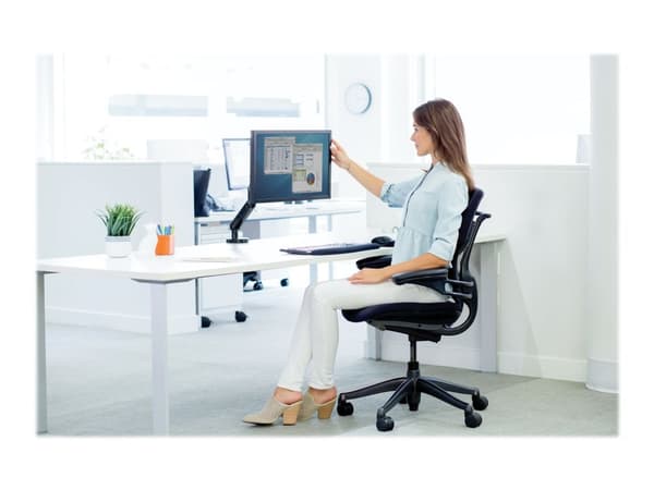 Monitorarm, Fellowes Platinum Series Single, op til 30" skærm