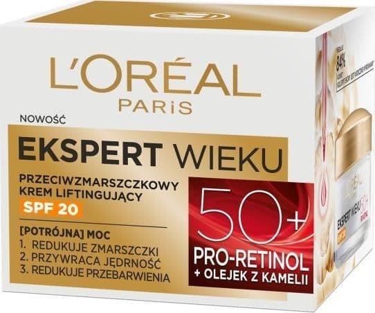 L'Oreal Paris L'OREAL_Ekspert Wiek 50+ antirynk lyftande creme 50ml