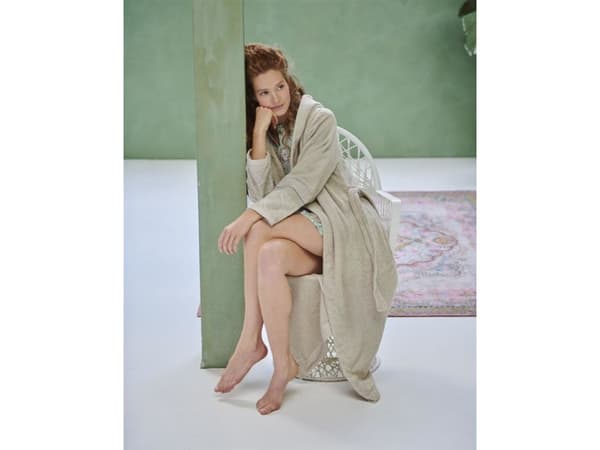 PIP Studio Soft Zellige Bathrobe Khaki S