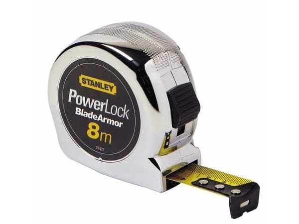 Stanley måttband Micro Powerlock 8 m / 25 mm 0-33-527