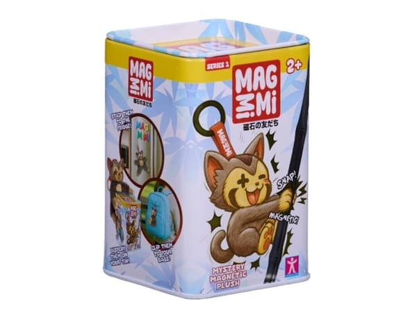 MAGMIMI MYSTERY MAGNETIC PLUSH ASS CDU - assorted