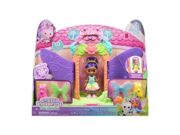 Gabby's Dockhus Fairy Magic Reveal-set