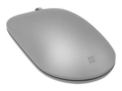 Microsoft Surface Mouse - Mus - höger- och vänsterhänta - optisk - trådlös - Bluetooth 4.0 - grå