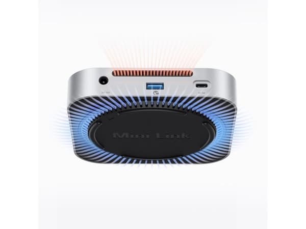 Orico MiniLink 9-i-1 dokkingstasjon for 2,5"/M.2 SSD - sølv